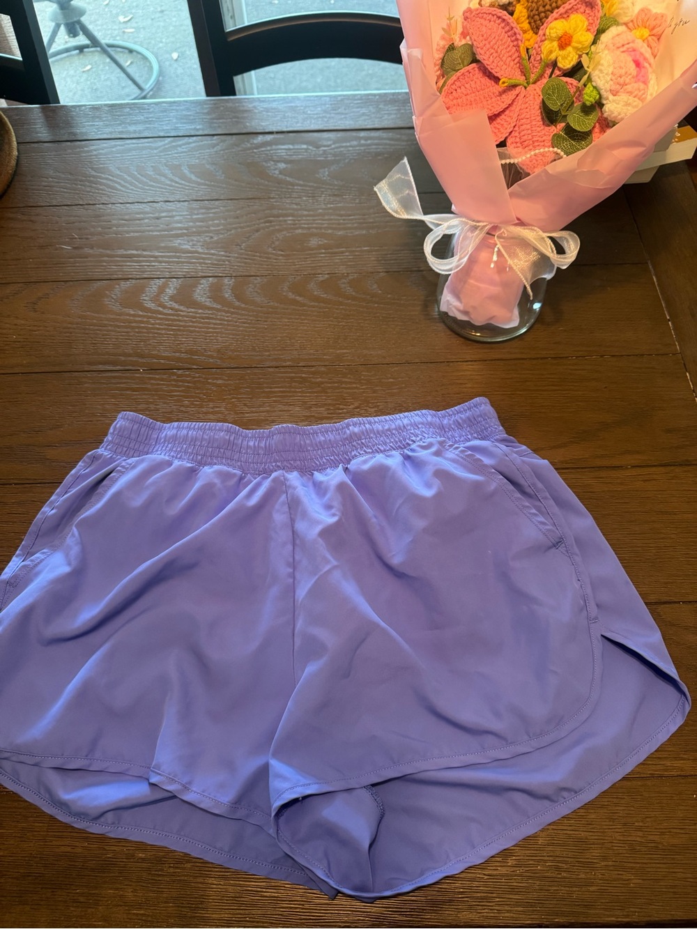 Athletic Works Purple Women’s Athletic Shorts